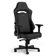 Fotele gamingowe - Noblechairs HERO ST Black Edition Gamingowy do 150kg Skóra ECO High Tech Czarny - miniaturka - grafika 1