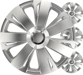 Kołpaki samochodowe - Kołpaki samochodowe 4szt. komplet energy srebrne 16" cali color box - miniaturka - grafika 1