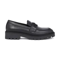 Półbuty damskie - CALVIN KLEIN JEANS Skórzane loafersy - miniaturka - grafika 1