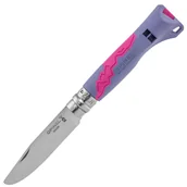 Noże - Nóż składany Opinel No.07 Outdoor Junior - Violet/Fuchsia - miniaturka - grafika 1