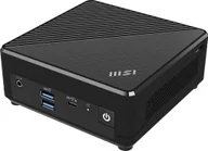 Mini PC - MSI Cubi N ADL-007DE Intel® N N100 4 GB DDR4-SDRAM 128 GB SSD Windows 11 Pro Mini PC Czarny CUBI N ADL-007DE - miniaturka - grafika 1