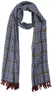 Apaszki i szaliki męskie - Roeckl Szalik męski, Wielokolorowy granatowy, 45 cm x 180 cm - miniaturka - grafika 1