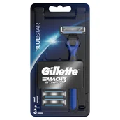 Woda - Gillette Mach3 Start Maszynka do golenia dla mężczyzn x- 3 Ostrza - miniaturka - grafika 1
