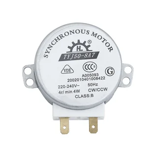 Tyj50-8A7 Ac 220V-240V 4rpm 4W Cw / ccw Kuchenka mikrofalowa Obrotowy silnik synchroniczny Jak pokazano - Akcesoria i części do mikrofalówek - miniaturka - grafika 1