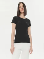 Koszulki i topy damskie - 4F T-Shirt 4FWSS24TTSHF1161 Czarny Slim Fit - miniaturka - grafika 1