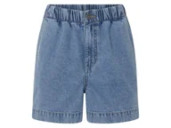 Spodenki damskie - esmara® Szorty jeansowe damskie z bawełny (Jasnoniebieski, 40) - miniaturka - grafika 1