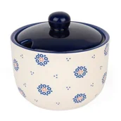 Akcesoria i części AGD - Tadar Cukiernica z Łyżeczką Pokrywka Ceramiczna Folklor Cukierniczka uniwersalny - miniaturka - grafika 1