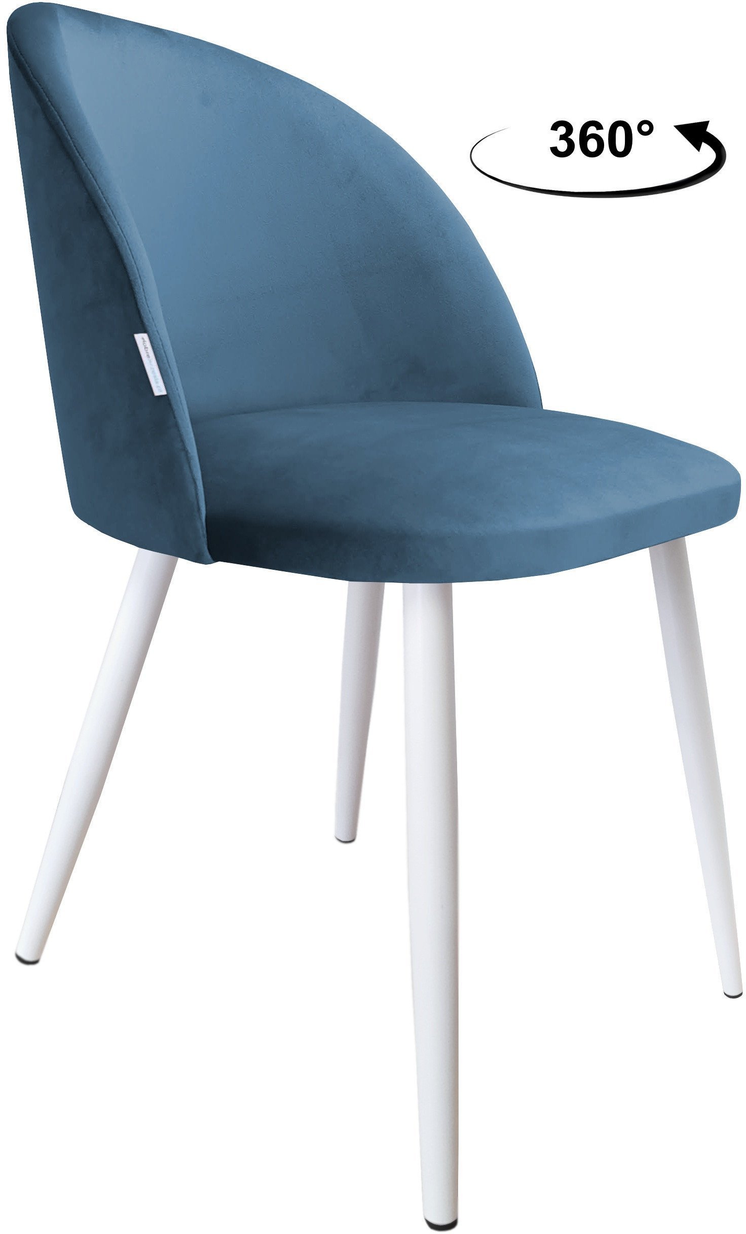 Krzesło obrotowe Colin podstawa biała MG33