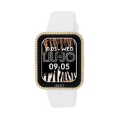 Smartwatch - Liu Jo Voice Mini Luxury SWLJ166 Biały - miniaturka - grafika 1