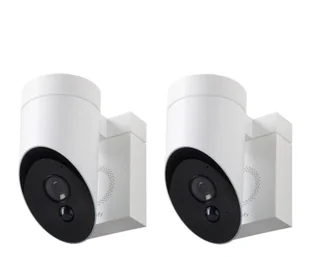 Somfy Zestaw 2 sztuk Kamer zewn. Protect Outdoor Cam - Systemy inteligentnych domów - miniaturka - grafika 1