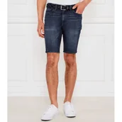 Spodenki męskie - BOSS ORANGE Jeansowe szorty Delaware | Slim Fit - miniaturka - grafika 1