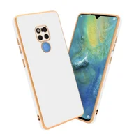 Etui i futerały do telefonów - Cadorabo pokrowiec ochronny na Huawei MATE 20 w kolorze białym pokrowiec na telefon komórkowy silikonowe etui ochronne na aparat z TPU - miniaturka - grafika 1