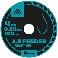 Inne akcesoria dla wędkarzy - Przypon MIKADO Aji Feeder HPF001-16B-010 0.10 mm / 100 cm - miniaturka - grafika 1