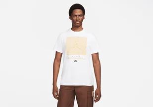 Nike Air Jordan Jumpman Grapfic Crew Tee White - Koszulki męskie - miniaturka - grafika 1