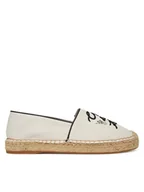 Espadryle damskie - KARL LAGERFELD Espadryle KL81125 Biały - miniaturka - grafika 1