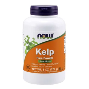 Now® Foods NOW Kelp, naturalny jod, proszek, 227g - Witaminy i minerały Now® Foods NOW Kelp, naturalny jod, proszek, 227g - Witaminy i minerały - miniaturka - grafika 1