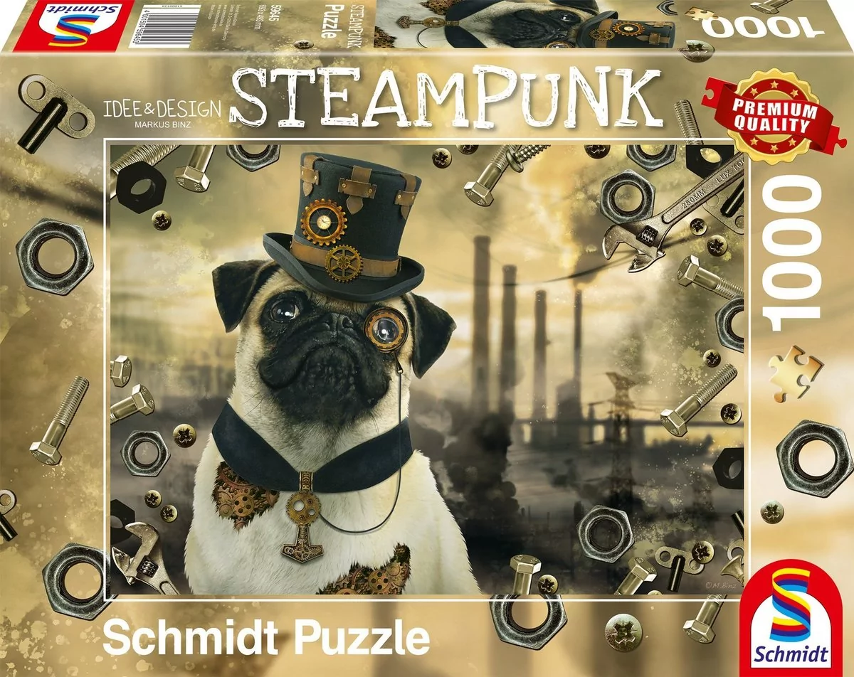 G3 Puzzle PQ 1000 Pies Steampunk)
