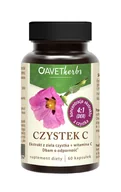 Witaminy i minerały - AVET HERBS Czystek C, 60kaps. - miniaturka - grafika 1