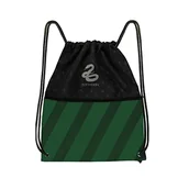 Plecaki - Cinereplicas Harry Potter - Plecak ze sznurkiem Slytherin 39 x 34 cm - Oficjalna licencja - miniaturka - grafika 1
