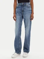 Spodnie damskie - BOSS Jeansy C_Ada 50542481 Granatowy Straight Fit - miniaturka - grafika 1