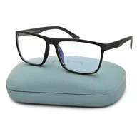 Dodatki do strojów karnawałowych - Męskie Okulary zerówki z Filtrem do Komputera BLF - miniaturka - grafika 1