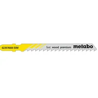 Akcesoria do elektronarzędzi - Metabo brzeszczot do wyrzynarek BiM 75/4mm 5szt. 623976000 - miniaturka - grafika 1