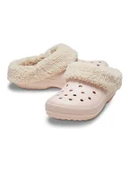 Klapki i japonki damskie - Crocs Chodaki "Classic Blitzen IV" w kolorze jasnoróżowym - miniaturka - grafika 1