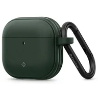 Akcesoria do słuchawek - Etui na słuchawki SPIGEN Caseology Vault do Apple Airpods 4 Zielony - miniaturka - grafika 1