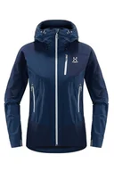 Kurtki damskie - Kurtka damska Haglöfs Skarn Hybrid softshell outdoorowa -XS - miniaturka - grafika 1