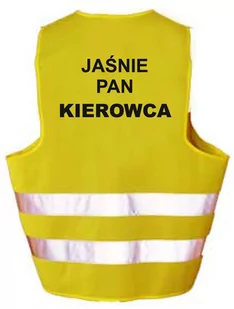 Kamizelka Odblaskowa Imprezowa Jaśnie Pan Kierowca - Odzież robocza - miniaturka - grafika 1