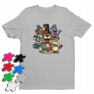 Koszulka T-Shirt Dziecięca Z Nadrukiem Five Nigts At Freddy -M 134-140 - Koszulki męskie - miniaturka - grafika 1