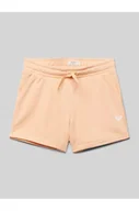 Spodnie sportowe damskie - Szorty z elastycznym pasem - Roxy - miniaturka - grafika 1