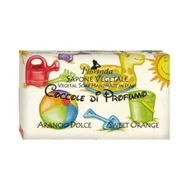 Kosmetyki kąpielowe dla dzieci - Florinda Naturalne mydło roślinne w kostce dla dzieci Słodka Pomarańcza 100 g - miniaturka - grafika 1