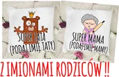 Gadżety dla niej i dla niego - zestaw dwóch poduszek dla mamy i taty - miniaturka - grafika 1