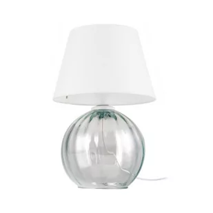 Aurea lampa stołowa 1-punktowa biała/transparent 5337 - Lampy stojące - miniaturka - grafika 1