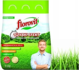Inco Florovit nawóz do trawników 5 kg mikrogranulat z żelazem - Nawozy ogrodnicze - miniaturka - grafika 1
