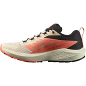 Buty trekkingowe damskie - Salomon Damskie buty trekkingowe Sense Ride 5, Tender Peach/Fusion Coral/Black, rozm. 42 EU, Tender Peach Fusion Coral Black, 42 EU - miniaturka - grafika 1