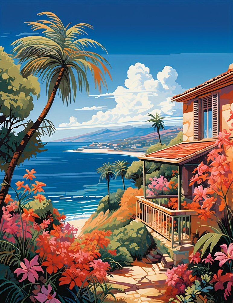 Mozaika diamentowa wybrzeże 3