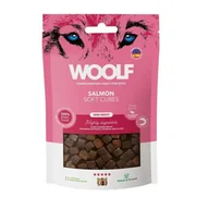 Przysmaki dla psów - WOOLF SOFT CUBES SALMON przysmak dla psa 100g - miniaturka - grafika 1