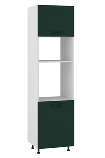 Asti Słupek Wysoki Pod Zabudowę Piekarnika/Microfali Dpp-60-38-220 Hk-Xs Zielony Mat - Meble kuchenne - miniaturka - grafika 1
