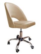 Fotele i krzesła biurowe - ATOS Fotel obrotowy POLO MG06 jasny brąz - miniaturka - grafika 1