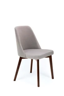 Flavio 1 krzesło tapicerowane tkanina do wyboru nogi ciemny orzech - Krzesła - miniaturka - grafika 1