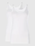 Bielizna nocna - Podkoszulka z dodatkiem streczu w zestawie 2 szt. - miniaturka - grafika 1