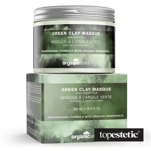 Organic Series Organic Series Green Clay Masque Glinka zielona 500 ml - Maseczki do twarzy - miniaturka - grafika 1