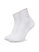 Skarpetki damskie - Calvin Klein Skarpety wysokie damskie 701229681 Biały - miniaturka - grafika 1