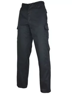 Spodnie sportowe męskie - Mil-Tec Mil-Tec Spodnie BDU Ranger Czarne 6XL 7840-Y - grafika 1