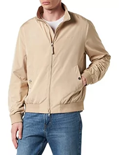 Kurtki męskie - GANT Męska kurtka D2. Light Weight Hampshire Jacket, Dry Sand, standardowa - grafika 1