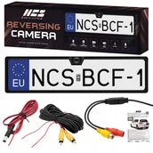 Kamery cofania - Kamera Cofania W Ramce Tablicy Rejestracyjnej 1280p Ahd Ntsc Fisheye 170° - miniaturka - grafika 1