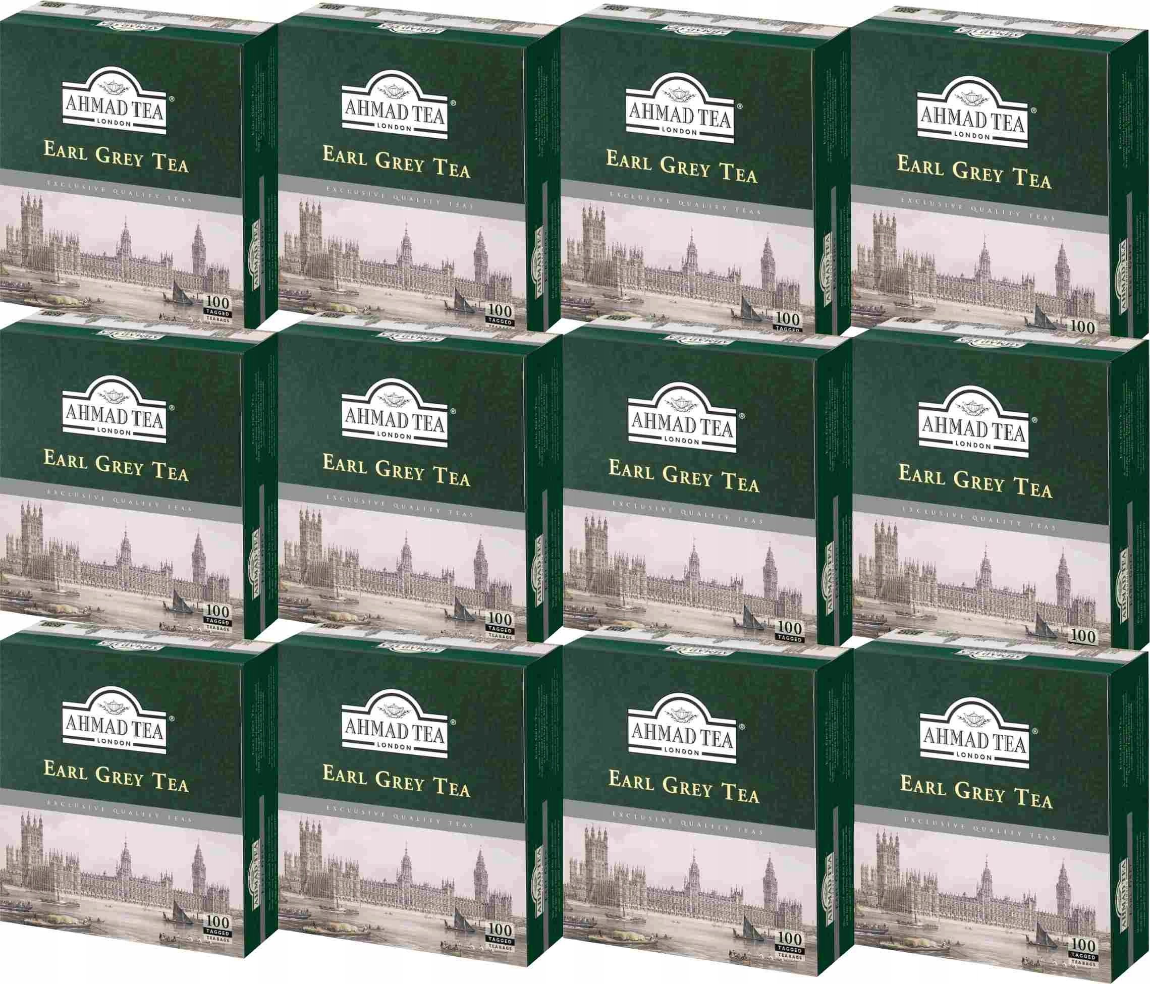 (x12) Ahmad Ekspres 100tb Czarna Earl Grey