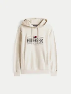 Bluzy męskie - felpa uomo tommy hilfiger mw0mw39586 icon hdd acg newsprint - miniaturka - grafika 1